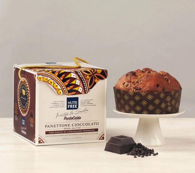 Nutrifree Panettone senza glutine con cioccolato - 450 grammi